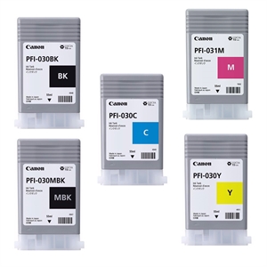 Juego completo de cartuchos de tinta para Canon TM 240 and 340 - 55 ml